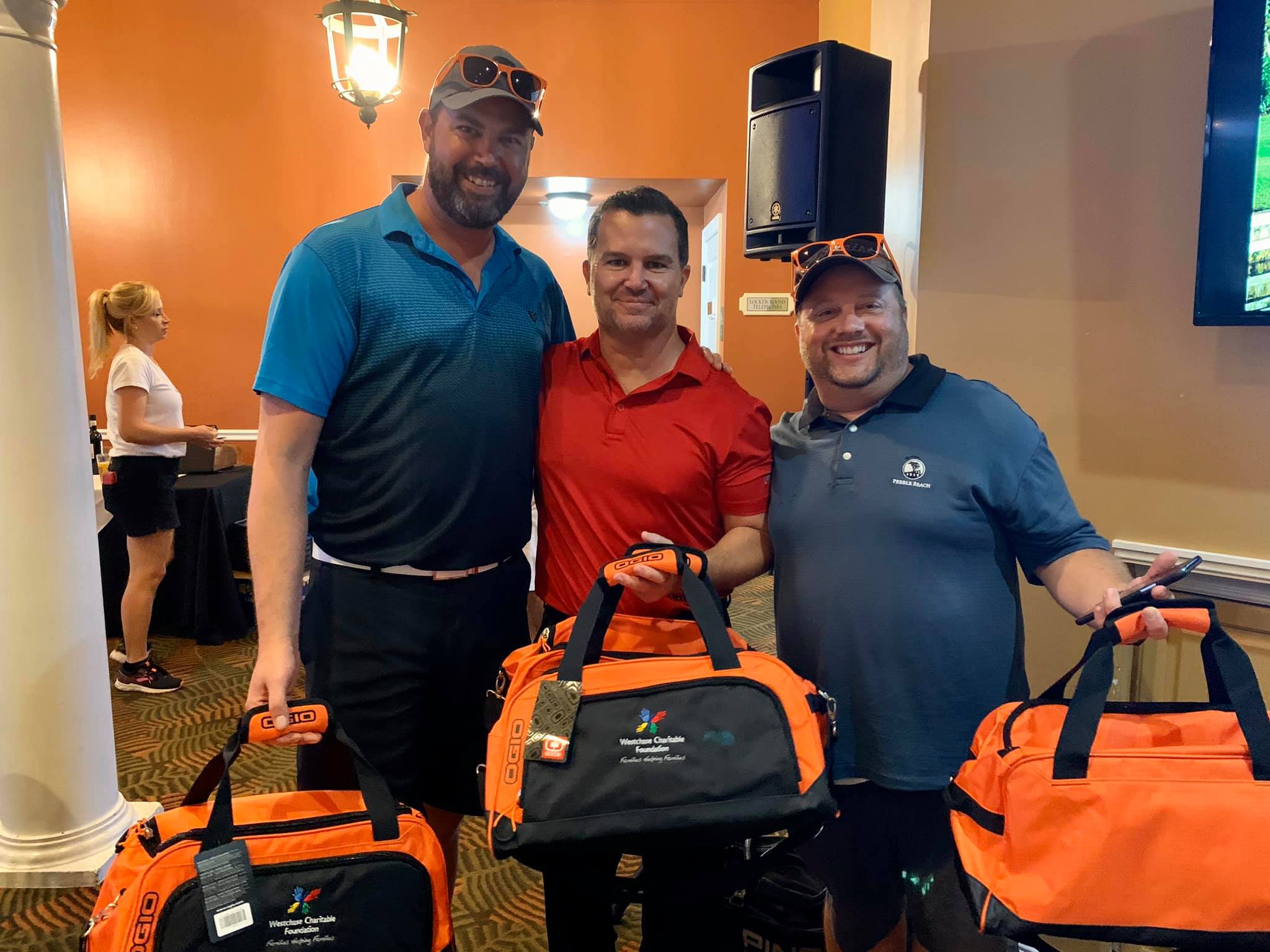 Freebooters charity golf tournament group photo